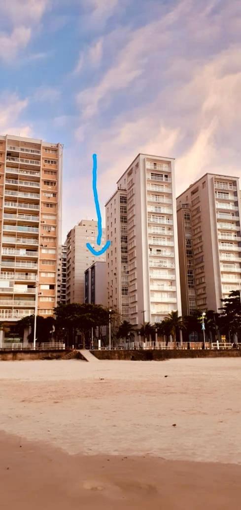 Studio 909 Pitangueiras - Edificio Bandeirantes - Com Estacionamento Incluido Guarujá Eksteriør billede